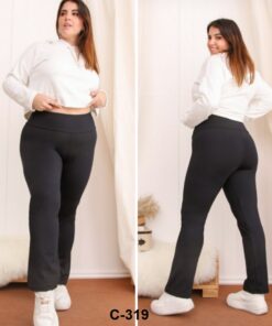 C-319 CALZA LYCRA RECTA TERMICA CHUPIN SUPER GRUESA