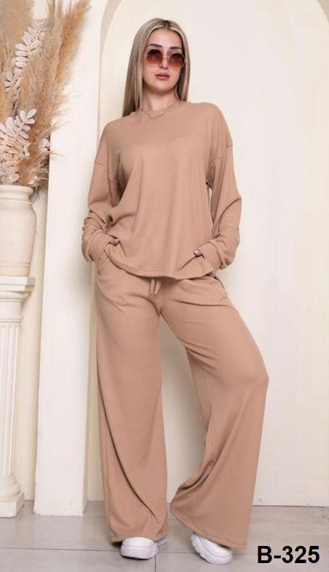 B-325 BUZO MUJER WAFFLE LIVIANO