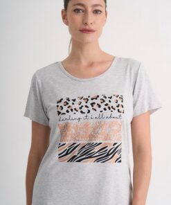 R-2924 REMERA MODAL DREAM ESTAMPADA CON TACHAS