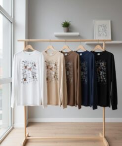 R-3011 REMERA VISCOSA ESTAMPA CON FOIL - Imagen 2