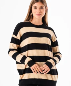 ART-733 SWEATER BREMER SUPER AMPLIO RAYAS ANCHAS