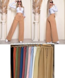 P-338 PALAZZO DARLON CON ELASTICO Y BOLSILLOS