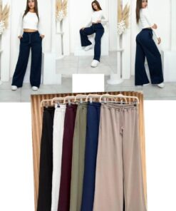 P-342 PANTALON BAGGY RUSTICO ROMA PESADO CON BOLSILLOS