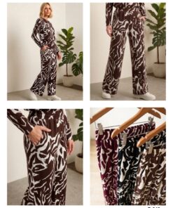 P-343 PALAZZO DARLON ESTAMPADO CON BOLSILLOS