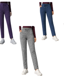 P-348 PANTALON TERMICO DAMA JASPEADO JOGGER