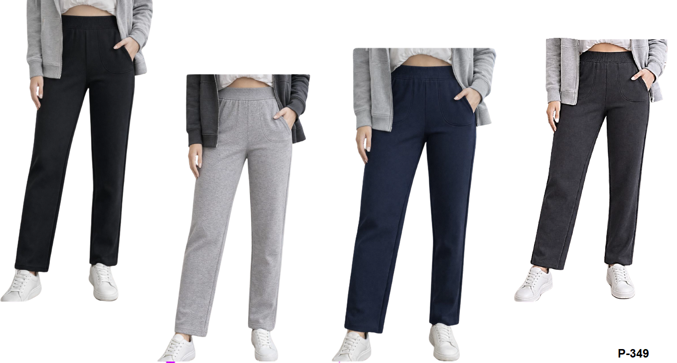 P-349 PANTALON PREMIUM FRIZADO DAMA RECTO