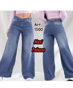 ART-1500 JEAN JUVENIL MAXI PLAZZO RIGIDO