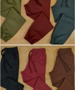 P-363 BABUCHA RUSTICA CINTURA ELASTICO Y PUÑO ABAJO