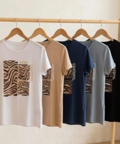 R-3081 REMERA MODAL VISCOSA STAY ESTAMPADA - Imagen 2