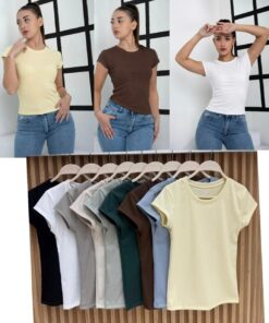 R-3089 REMERA MORLEY ALGODON BASICA