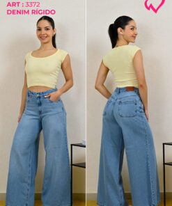 ART-3372 JEAN DIWAY MEGA WIDE LEG RIGIDO CLARITO