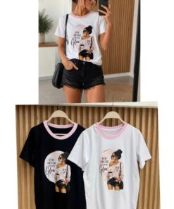 R-3094 REMERA ALGODON CHICA LOOK